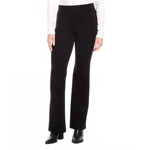 NEW KAREN KANE fillis faux suede bootcut pants in black